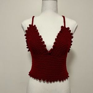 Deep Red Tank Top